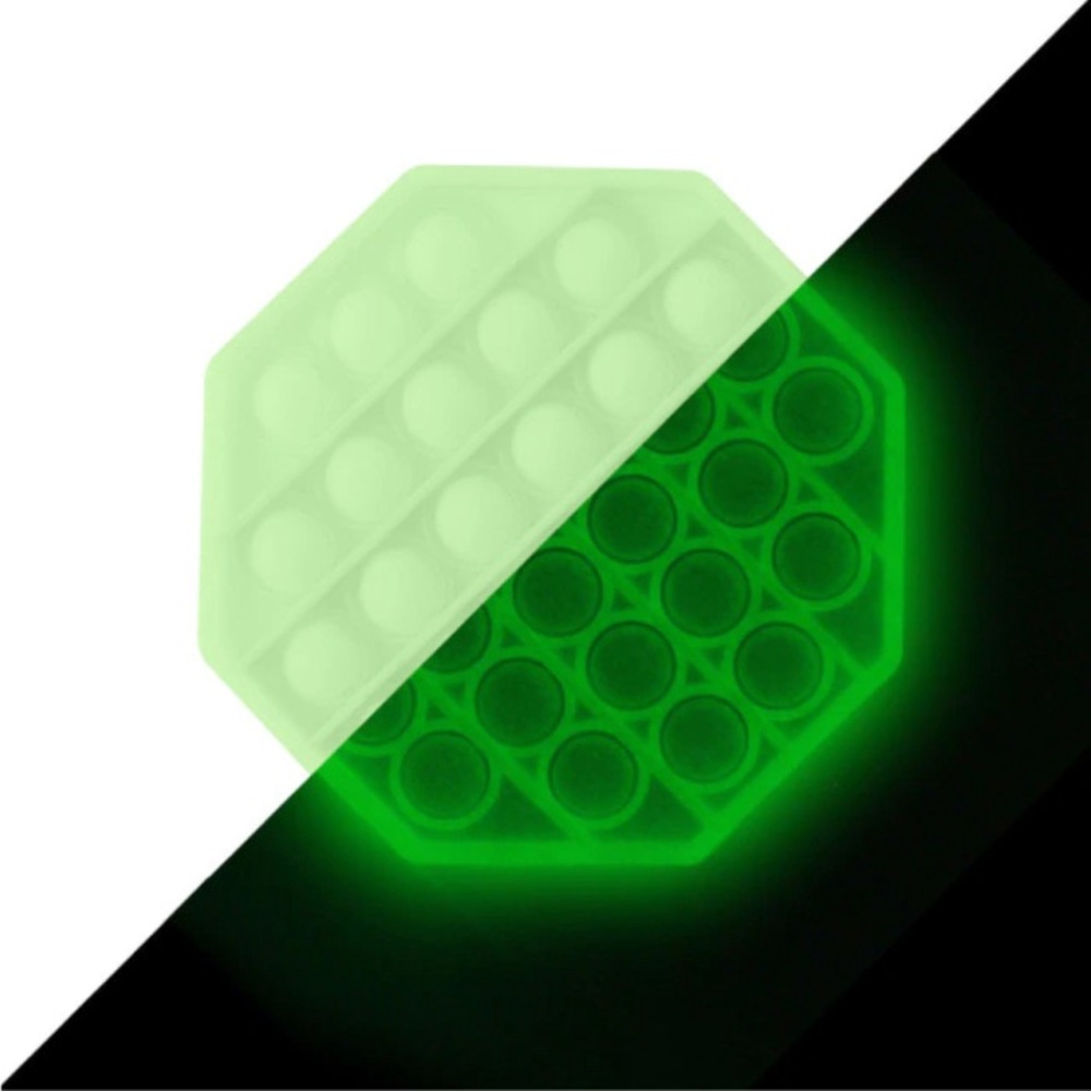 💚 LARGE GLOW IN THE DARK POP IT TOY 💚